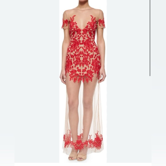 For Love And Lemons Red Luau Maxi Dress Dresses & Skirts - For Love And Lemons Red Luau Maxi Dress in an excellent condition. Worn once!